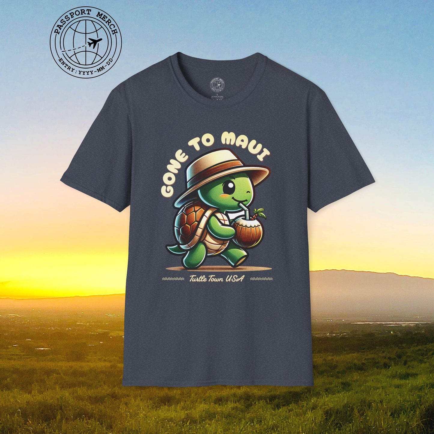 Gone to Maui, Turtle Town Hawaii T-Shirt