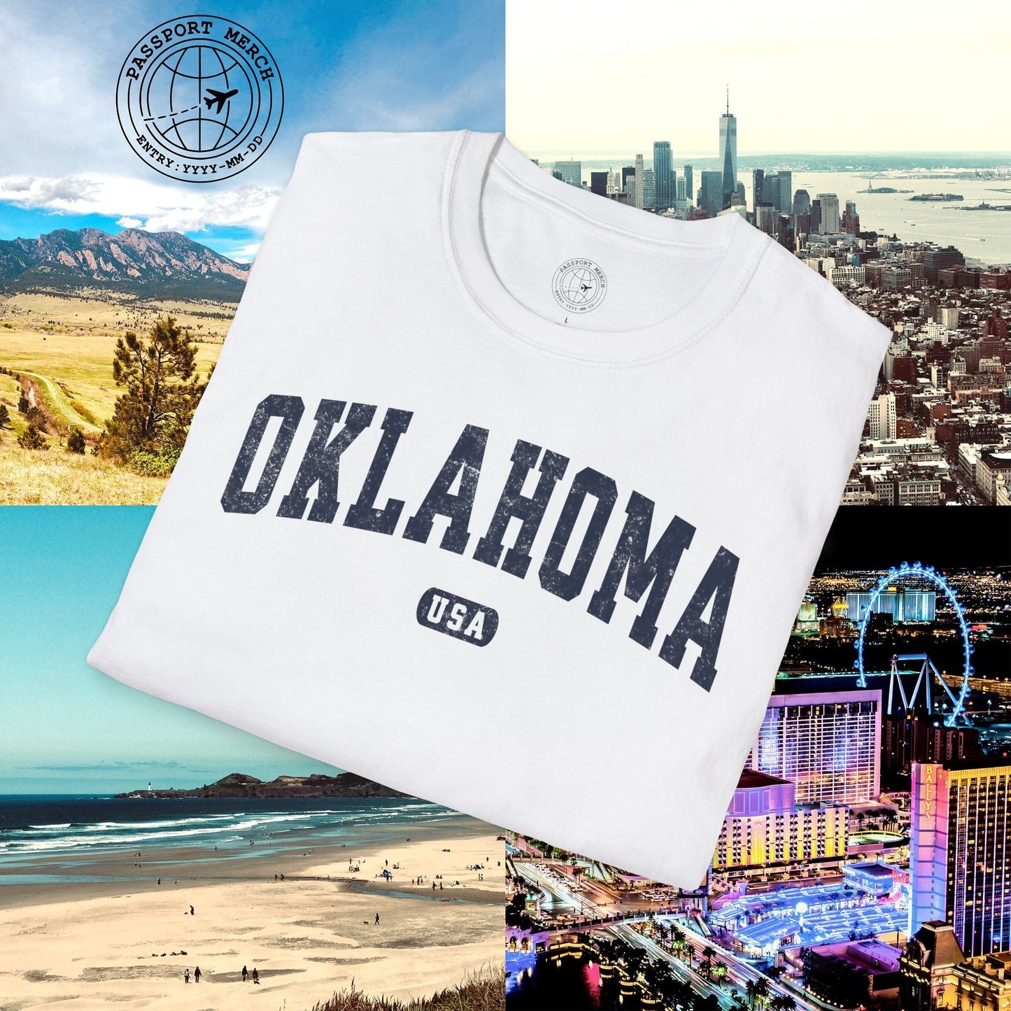 Classic Athletic, Oklahoma (50 States Edition) T-Shirt