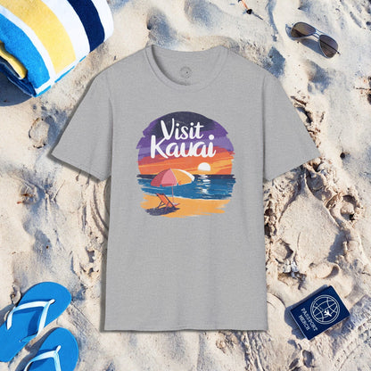 Retro Visit Kauai Hawaii T-Shirt