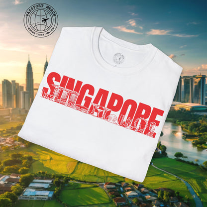 Singapore Monochrome Memories T-Shirt