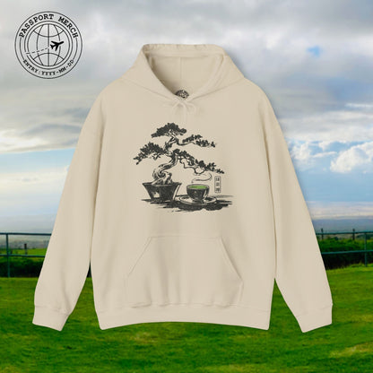 Vintage Matcha Zen, Japan Hoodie