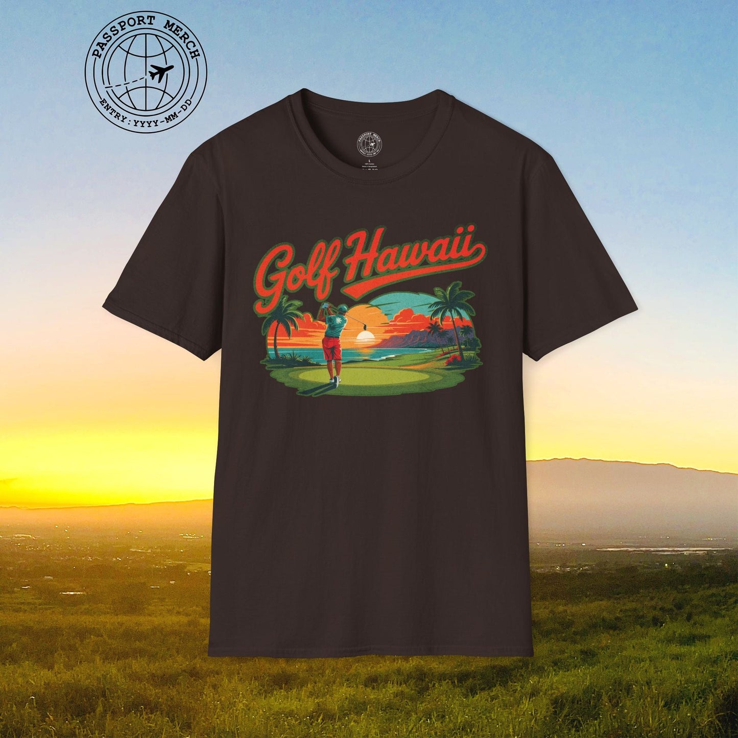 Retro Golf Hawaii T-Shirt