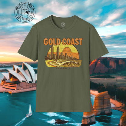 Gold Coast, Australia - 80's Vintage T-Shirt