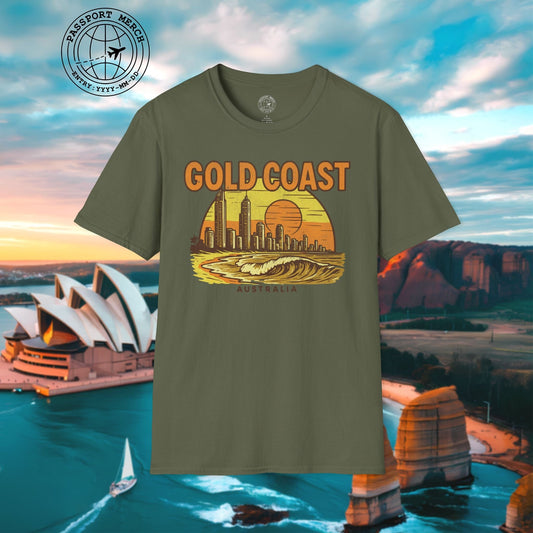 Gold Coast, Australia - 80's Vintage T-Shirt