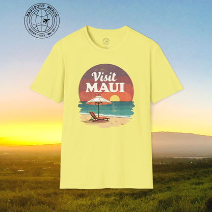 Retro Visit Maui Hawaii T-Shirt