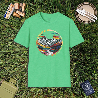 Modern Alpine Wanderlust, Colorado T-Shirt