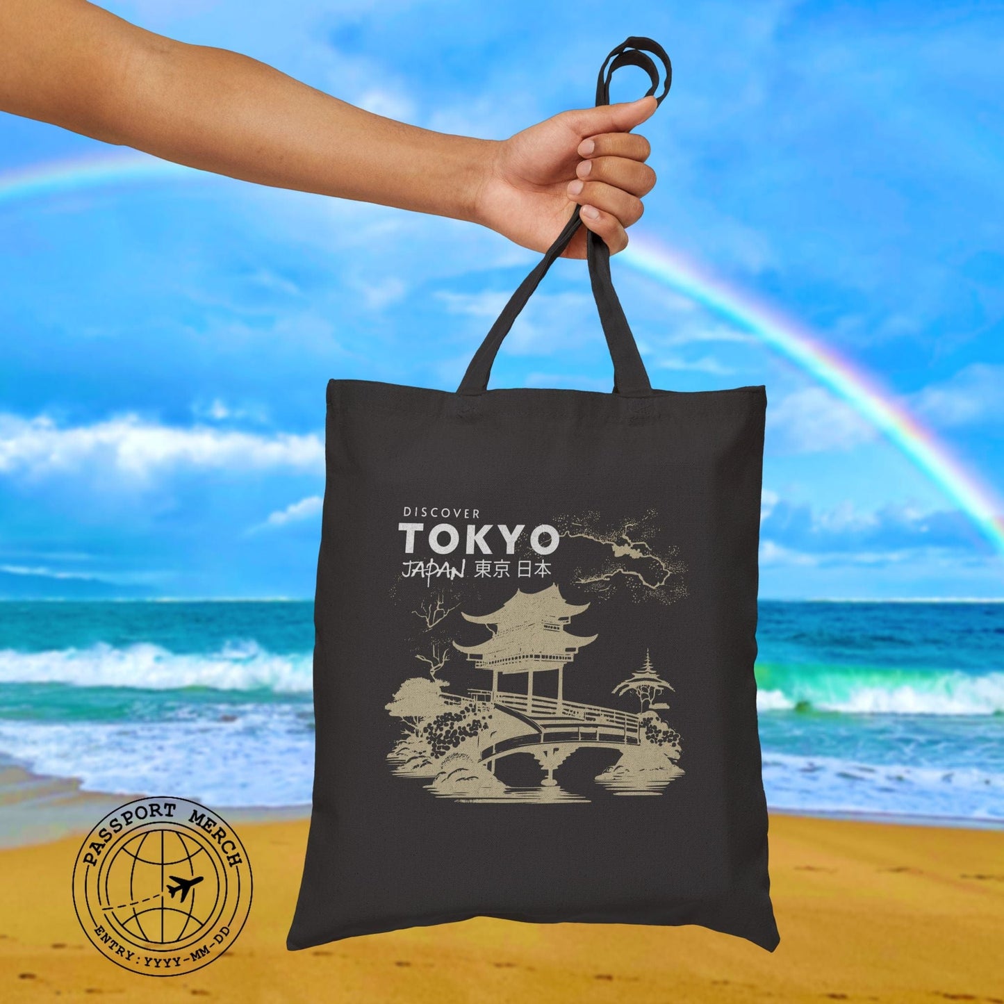 Discover Tokyo Japan Tote Bag