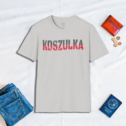 T-Shirt that says T-Shirt in Polish