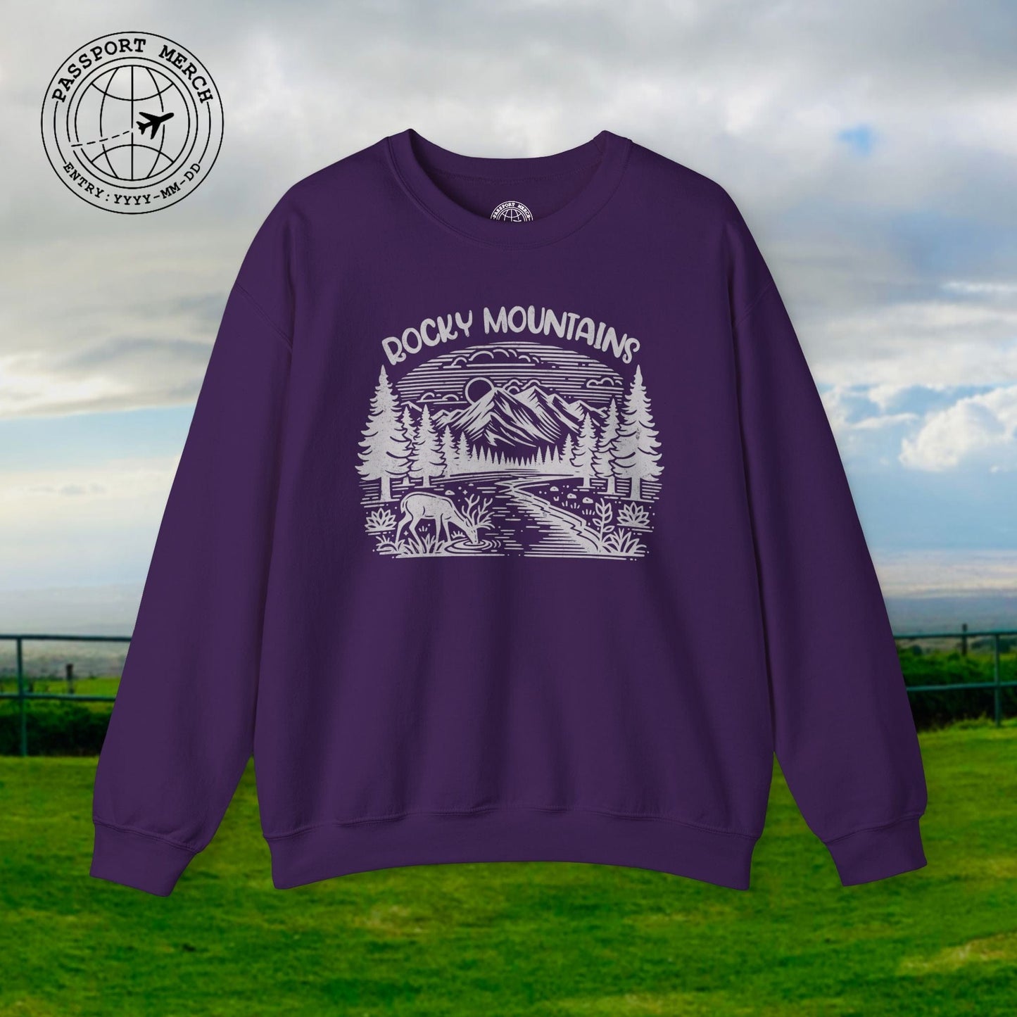 Rocky Mountain Explorer Colorado Crewneck