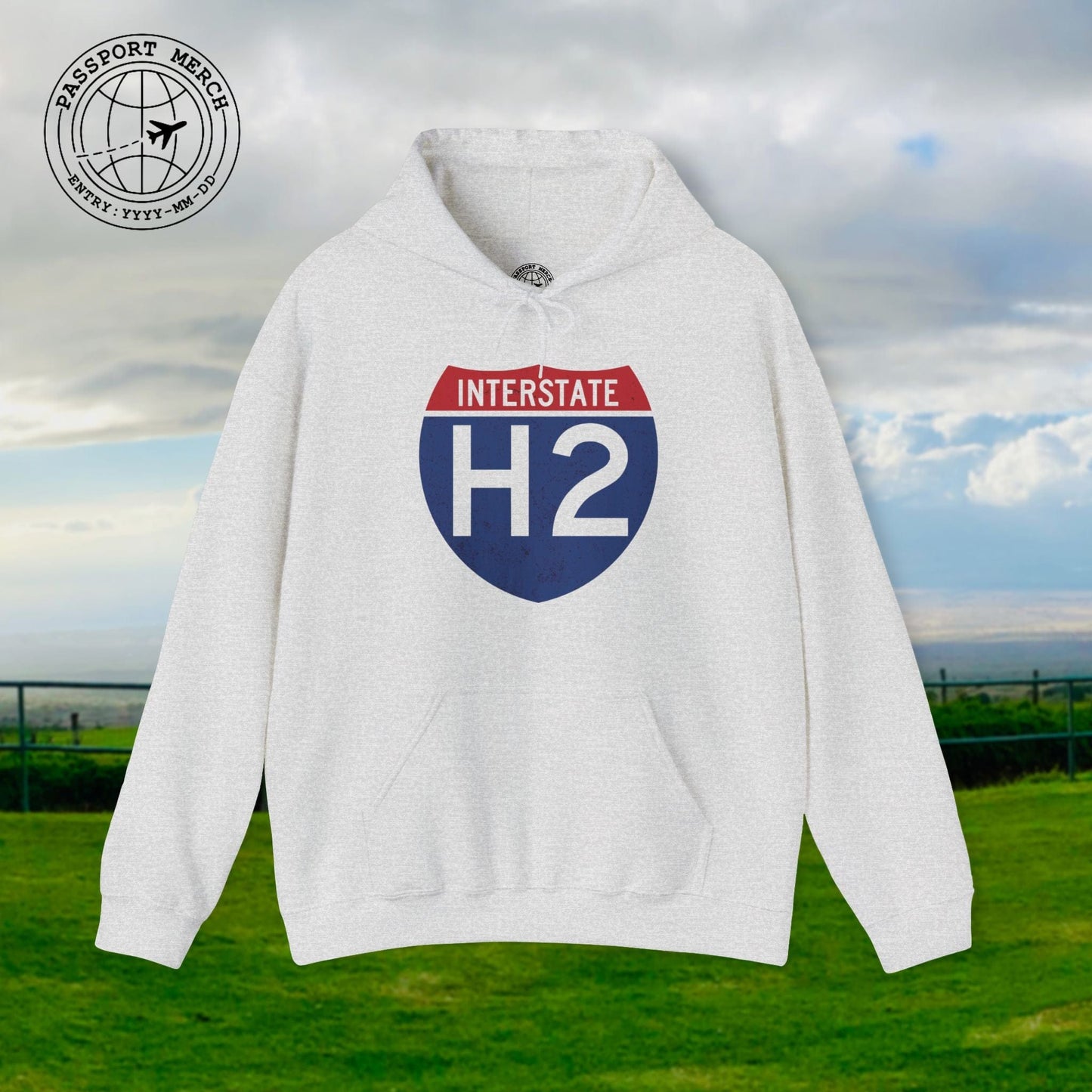 Signs of Wanderlust, Interstate H2, Hawaii Hoodie
