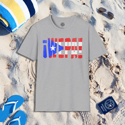 Wepa Puerto Rico Letter Flag T-Shirt