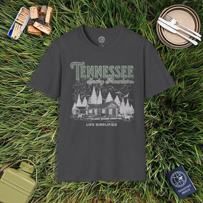 Life Simplified, Smoky Mountains Tennessee T-Shirt