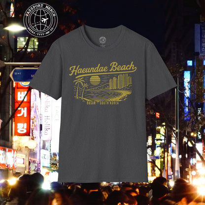Vintage Haeundae Beach, Busan, Korea T-Shirt