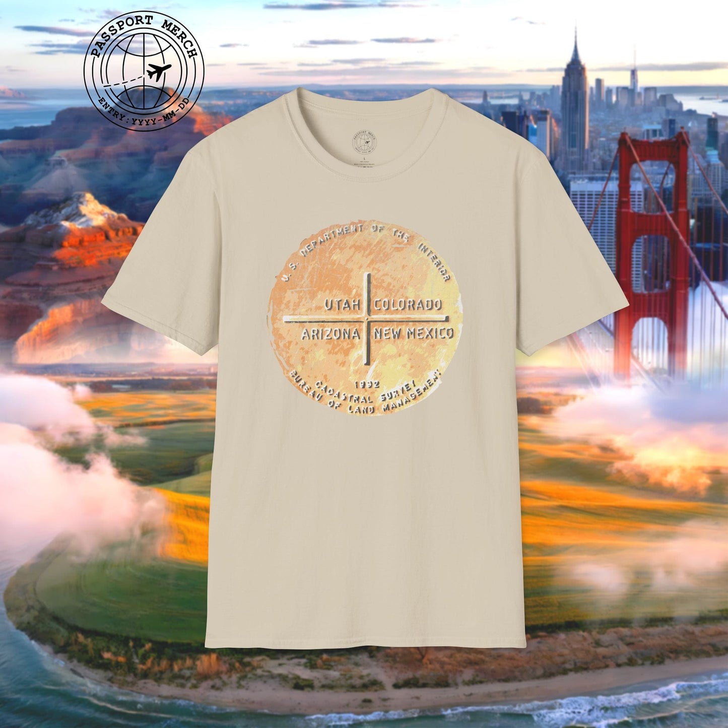 Four Corners - Utah, Colorado, Arizona, New Mexico T-Shirt