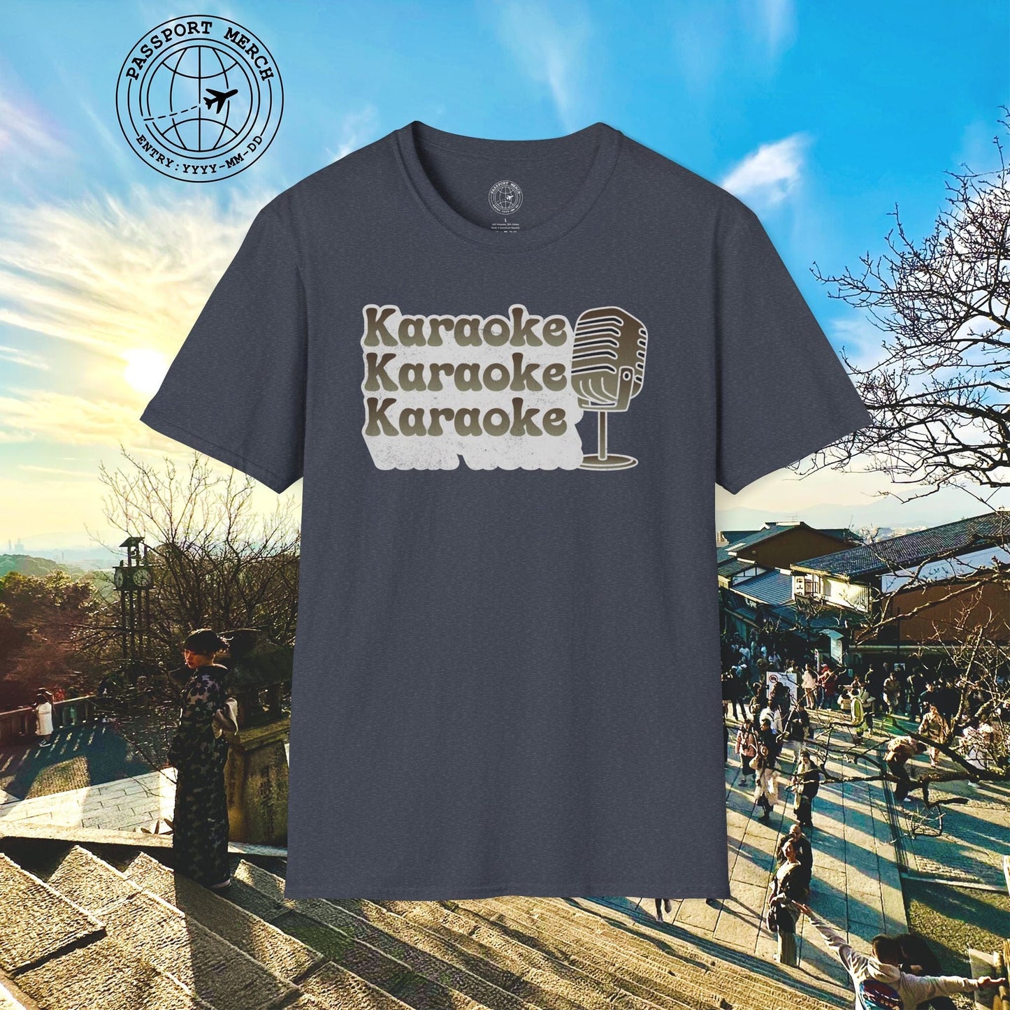 Retro Karaoke Karaoke Karaoke, Japan T-Shirt