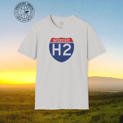 Signs of Wanderlust, Interstate H2, Hawaii T-Shirt