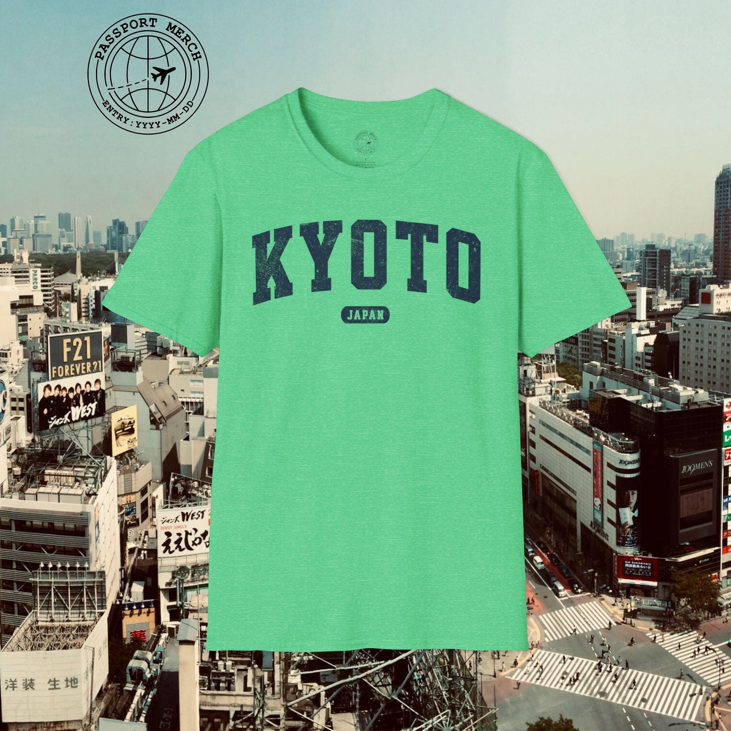 Classic Athletic (Bucket List Edition), Kyoto, Japan T-Shirt