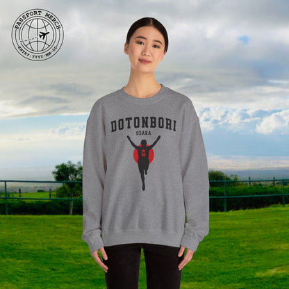 Signs of Wanderlust, Dotonbori, Osaka, Japan HND Crewneck