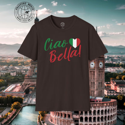 Ciao Bella Heart Italy T-Shirt