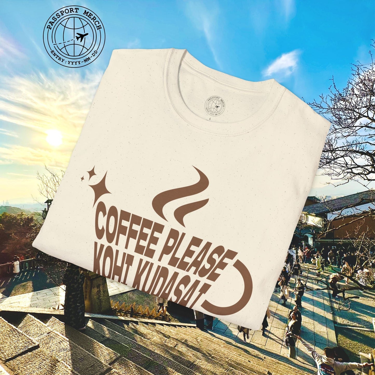 Coffee Please. Kohi Kudasai. Japan T-Shirt