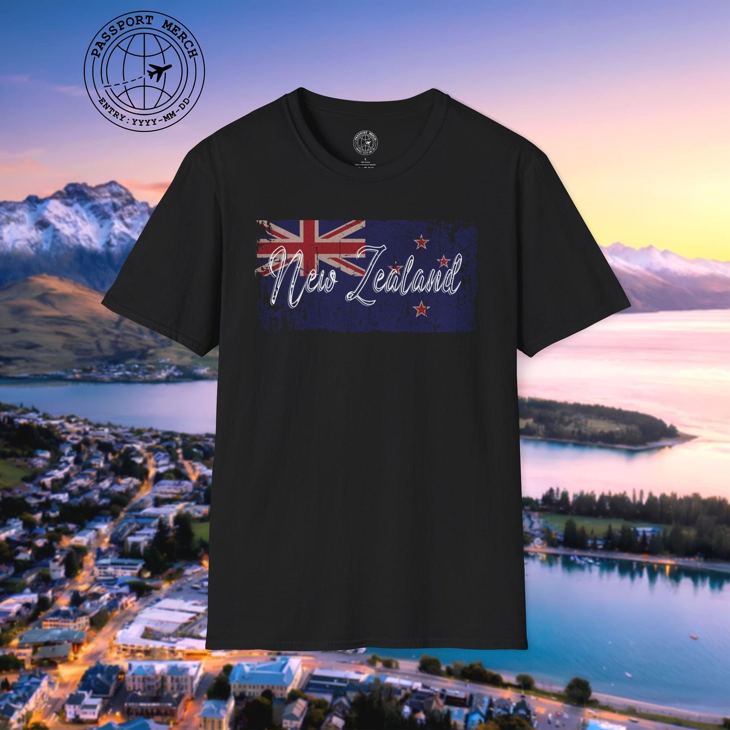 Vintage New Zealand Flag T-Shirt