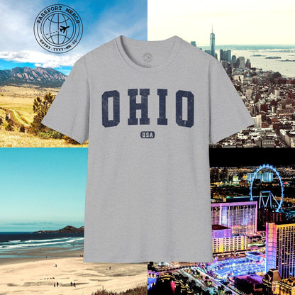 Classic Athletic, Ohio (50 States Edition) T-Shirt