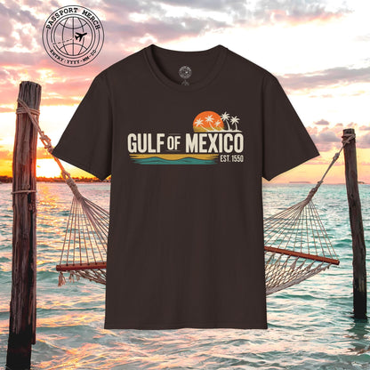 Vintage Retro Gulf of Mexico T-Shirt