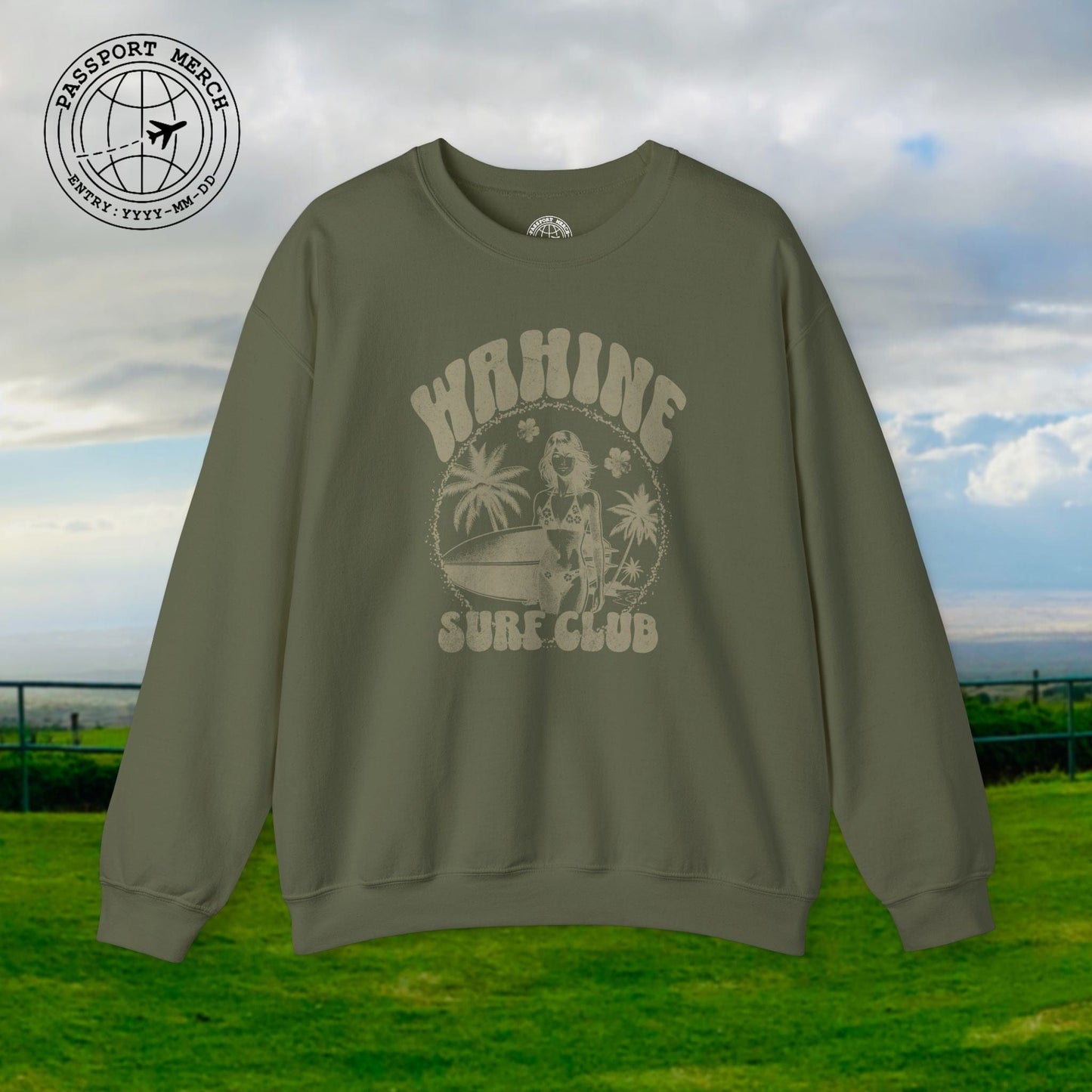 Wahine Surf Club, Hawaii Crewneck