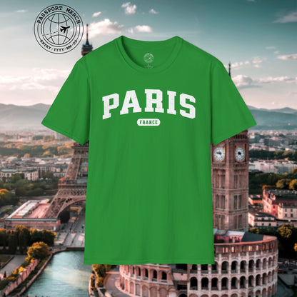 Classic Athletic (Bucket List Edition), Paris, France T-Shirt