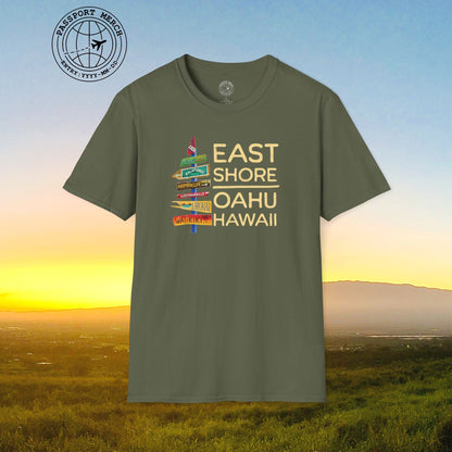 Signs of Wanderlust, East Shore, Oahu, Hawaii T-Shirt