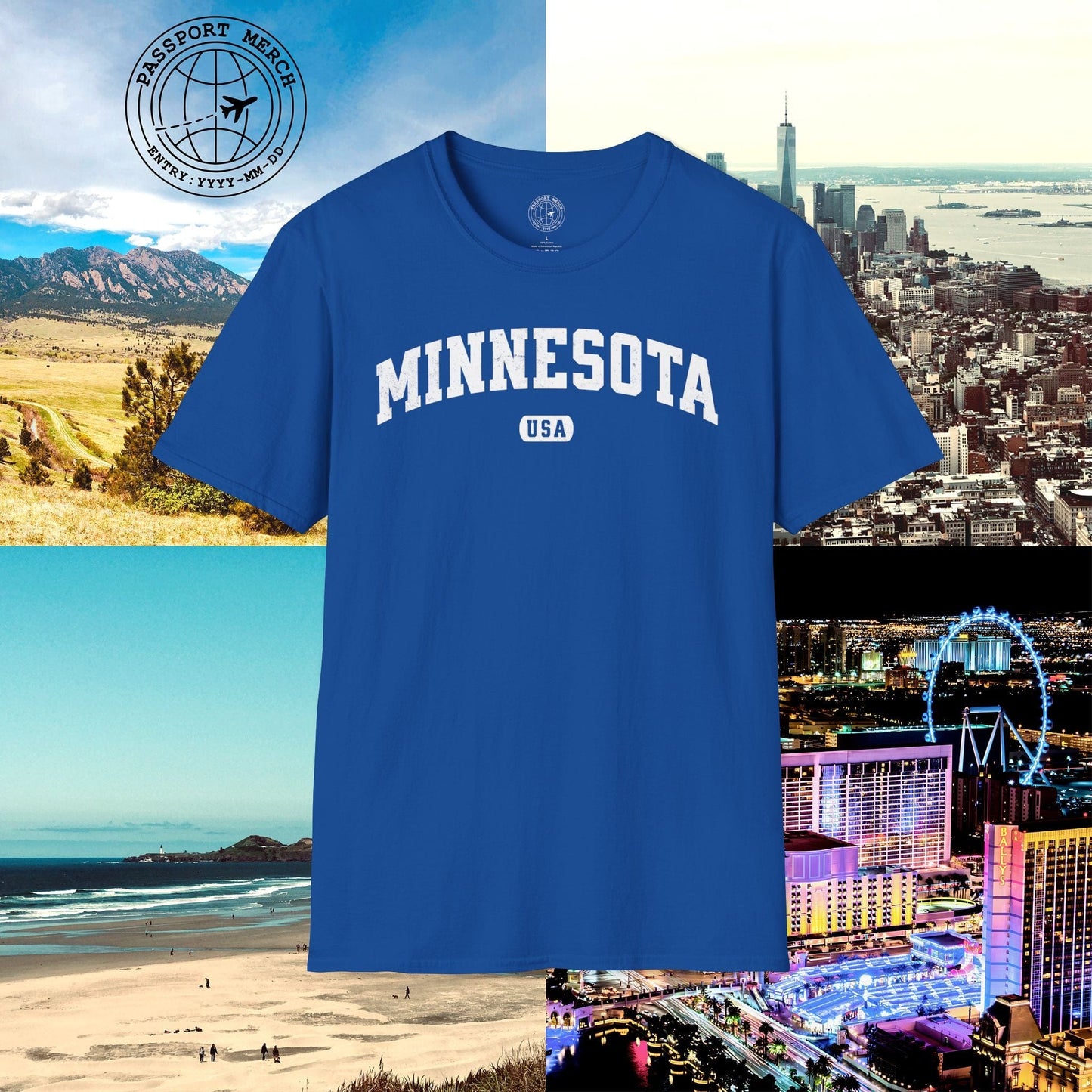 Classic Athletic, Minnesota (50 States Edition) T-Shirt