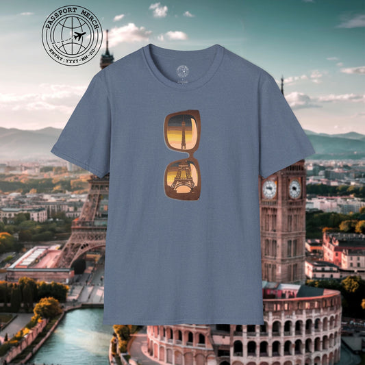 Reflections of the Eiffel Tower, Paris France T-Shirt