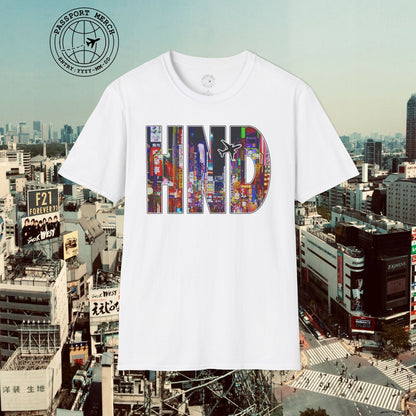 Airport Window Haneda Tokyo Japan HND T-Shirt