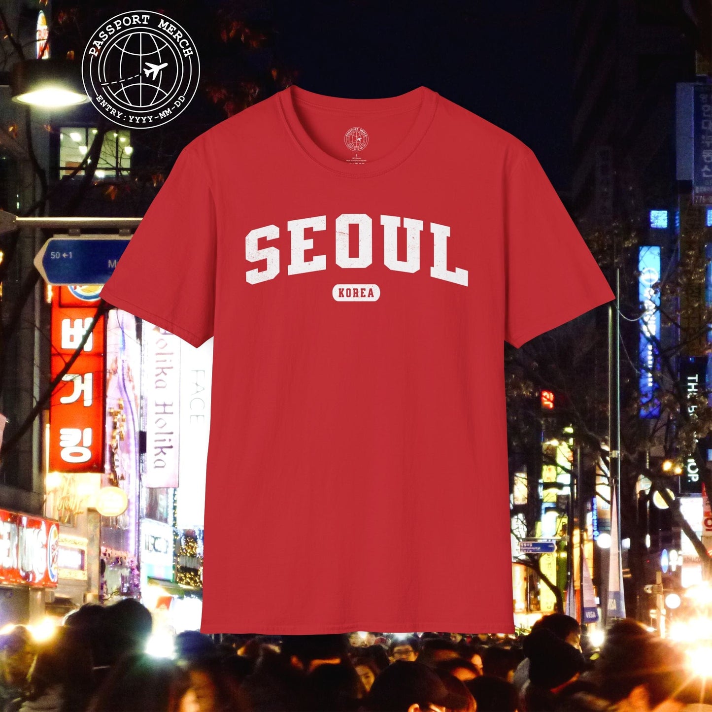 Classic Athletic (Bucket List Edition), Seoul, Korea T-Shirt