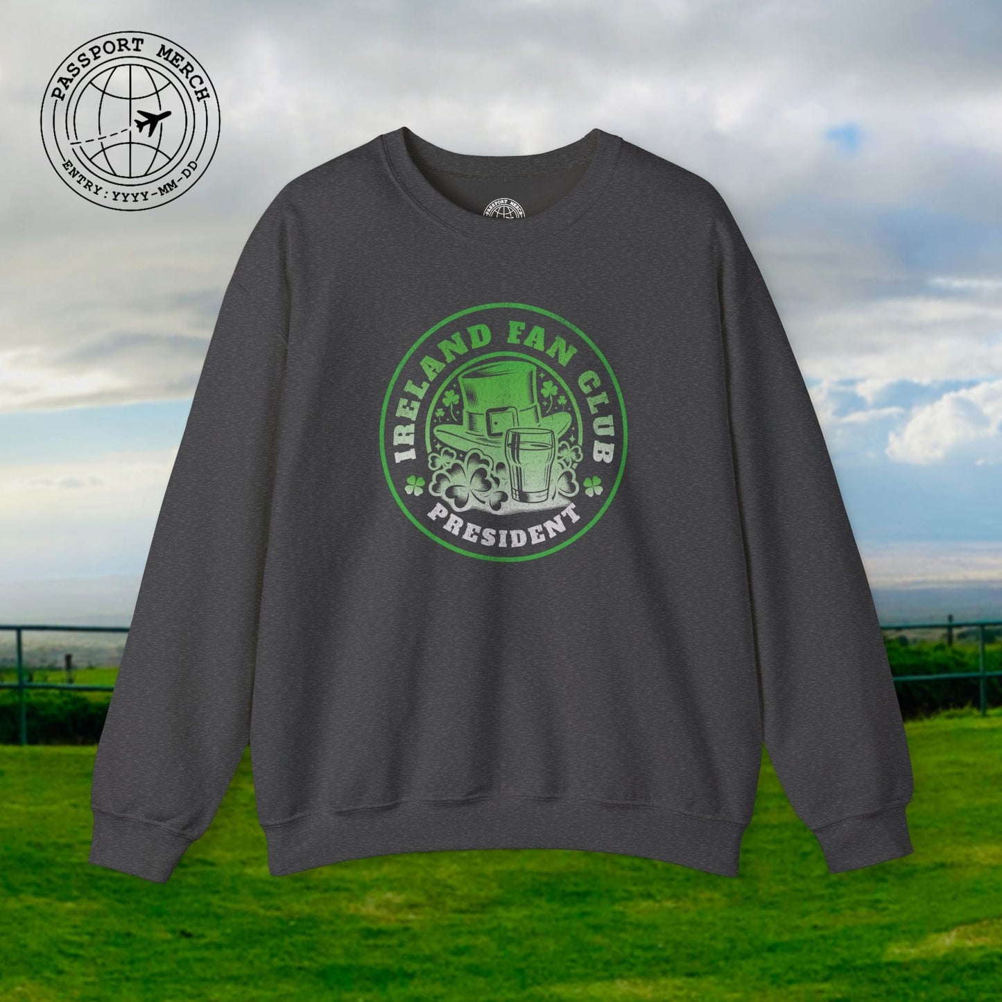 Ireland Fan Club President Crewneck