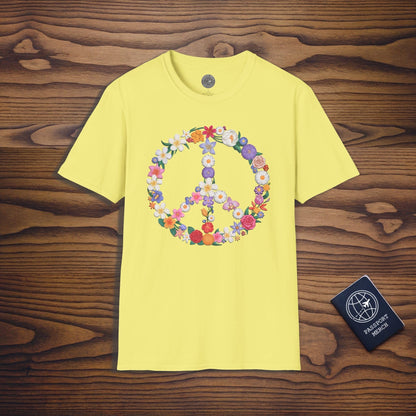 Bring Flowers. Spread Peace. T-Shirt