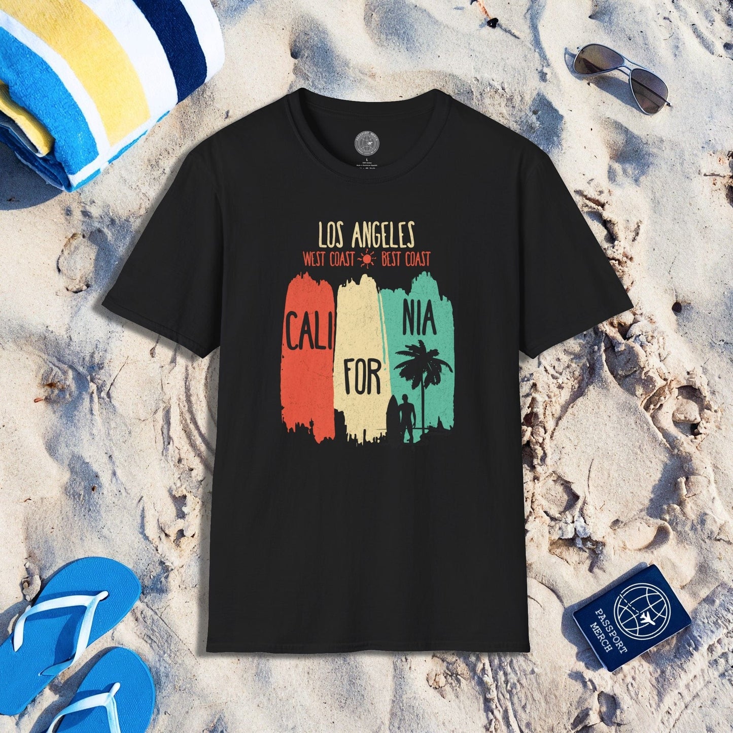 Los Angeles, West Coast Best Coast California T-Shirt