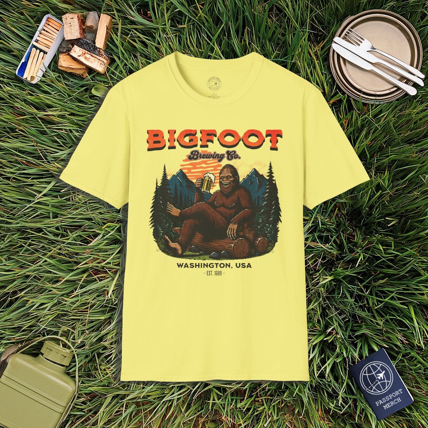 Bigfoot Brewing Company, Washington T-Shirt