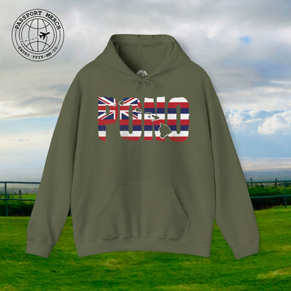 Hawaii Pono Letter Flag Hoodie