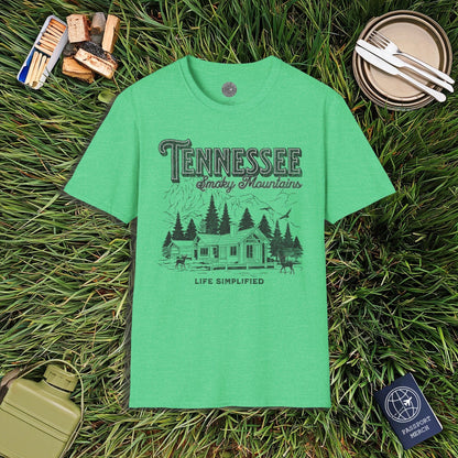 Life Simplified, Smoky Mountains Tennessee T-Shirt