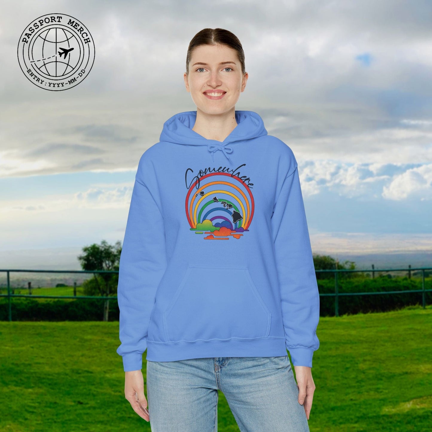 Somewhere Over the Rainbow Hawaii Hoodie