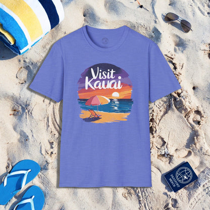 Retro Visit Kauai Hawaii T-Shirt