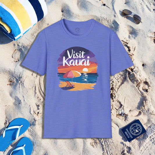 Retro Visit Kauai Hawaii T-Shirt