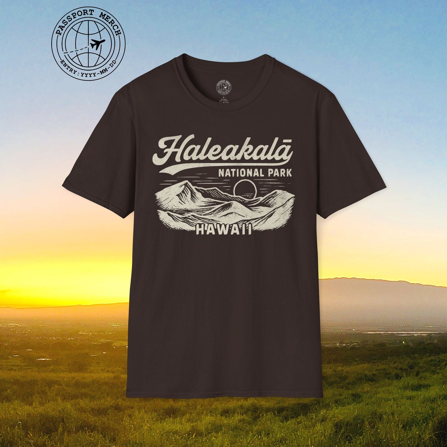 Haleakala National Park Vintage Monochrome, Hawaii T-Shirt