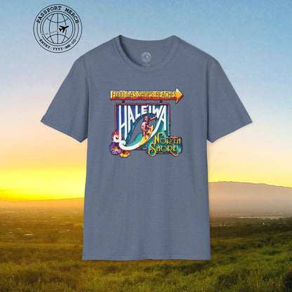 Signs of Wanderlust, Hale'iwa (South) Oahu, Hawaii T-Shirt