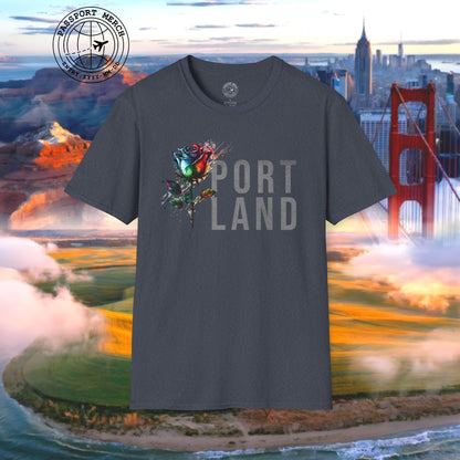 Portland Rose, Oregon T-Shirt