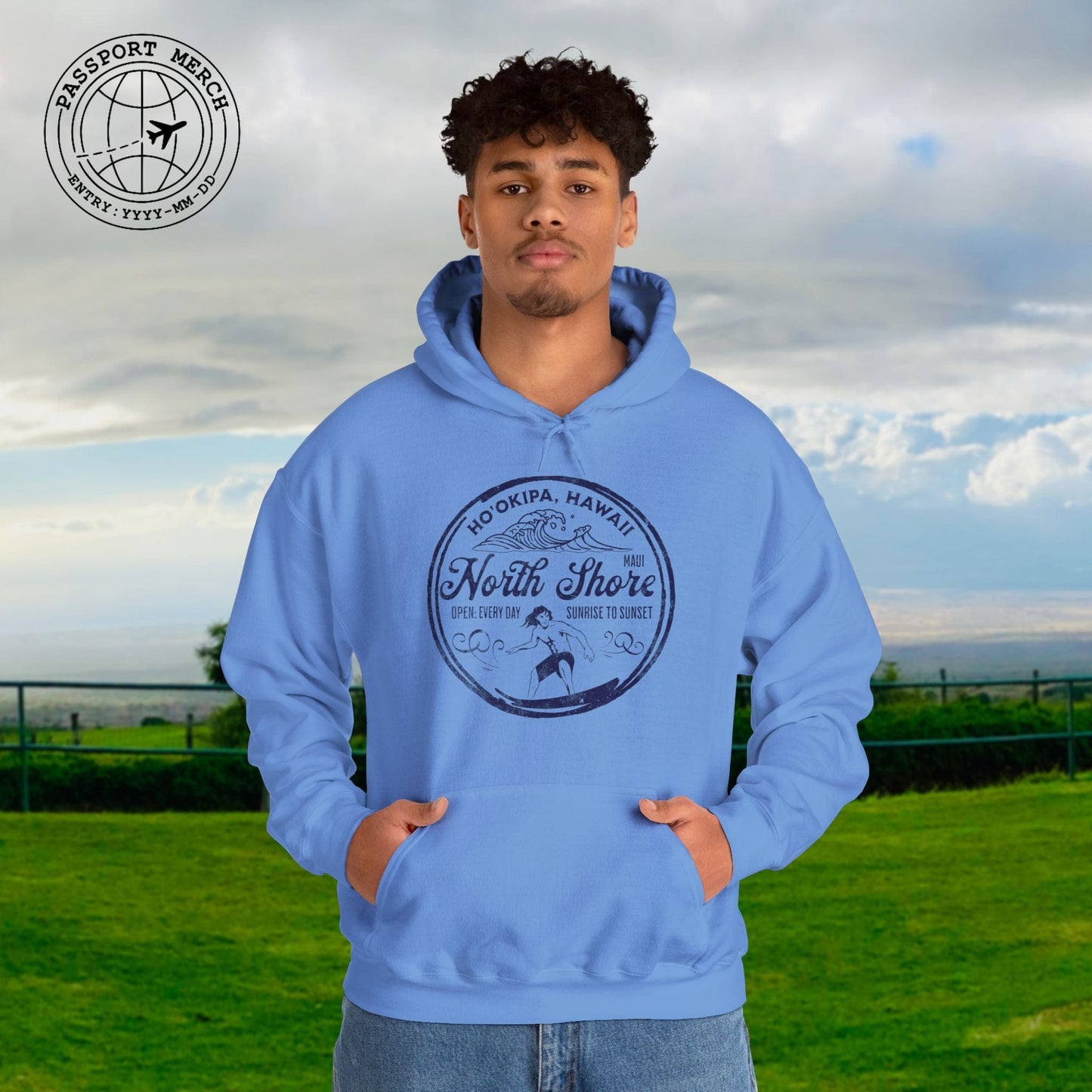 Ho'okipa North Shore, Maui, Hawaii Hoodie