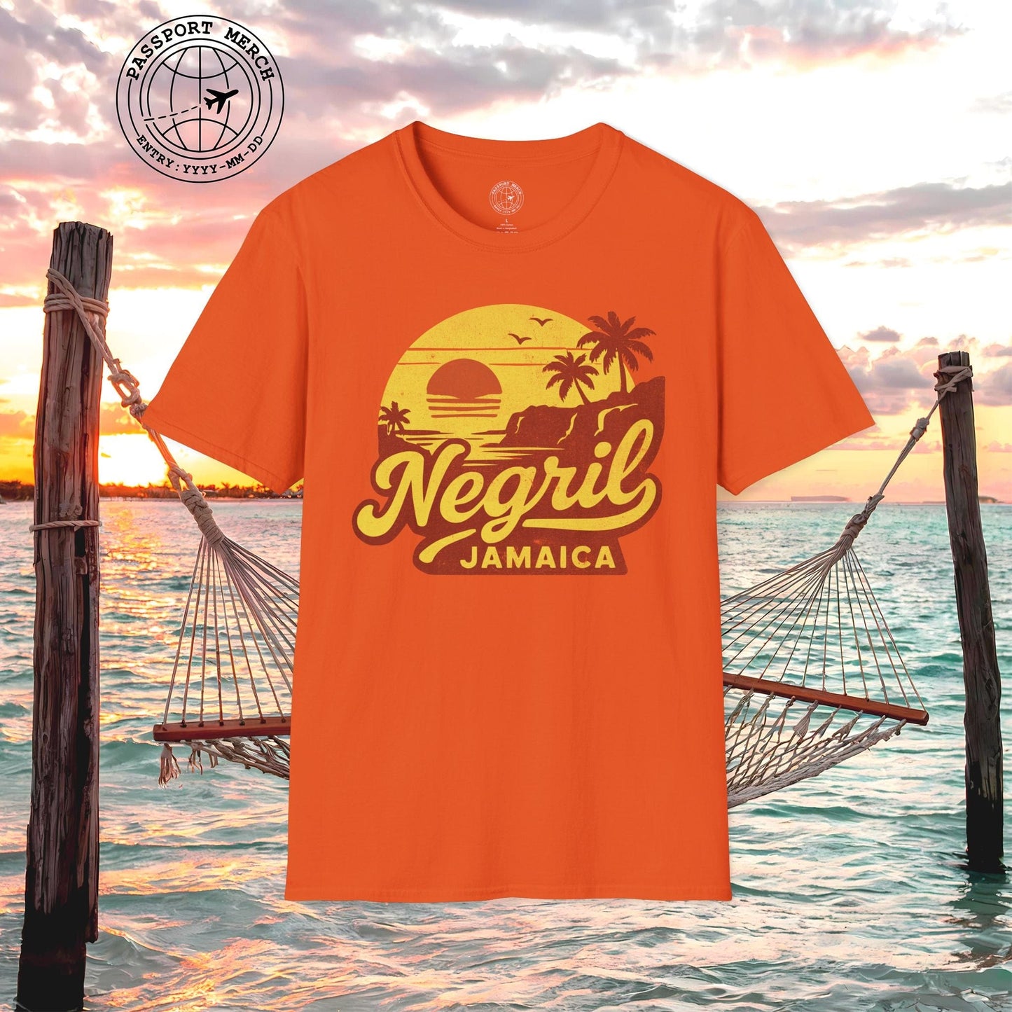 Negril, Jamaica - 80's Vintage T-Shirt