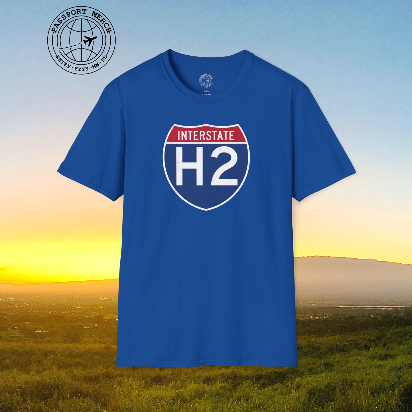 Signs of Wanderlust, Interstate H2, Hawaii T-Shirt
