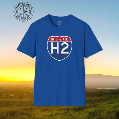 Signs of Wanderlust, Interstate H2, Hawaii T-Shirt